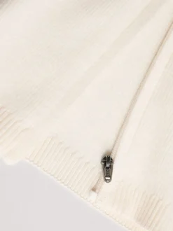 Blanc en maille - Cardigan Bébé