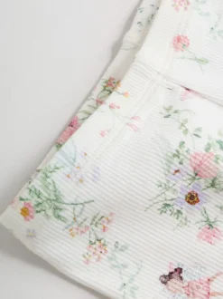 Blanc fée - Haut à manches longues à volants et leggings BÉBÉ 2 pièce Ensemble (0mois-2ans)