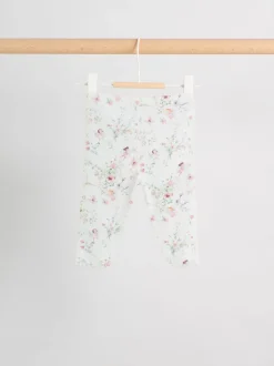 Blanc fée - Haut à manches longues à volants et leggings BÉBÉ 2 pièce Ensemble (0mois-2ans)