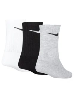 Blanc gris noir - Nike Chaussettes Lot Little Kids 3