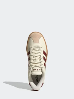 Blanc éteint - adidas baskets VL Court Bold