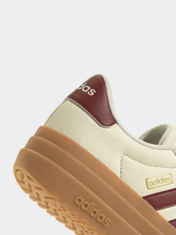 Blanc éteint - adidas baskets VL Court Bold