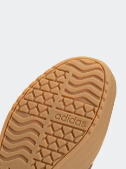 Blanc éteint - adidas baskets VL Court Bold