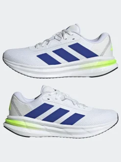 Blanc/Bleu - Adidas Galaxy 7 Running Trainers