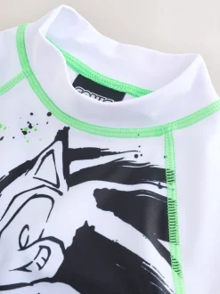 Blanc/bleu Sonic - Gilet anti-éclaboussures (3-16ans)