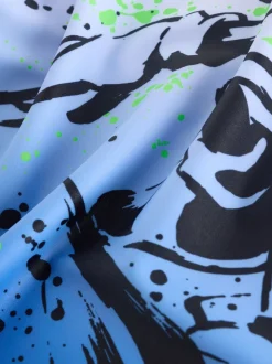 Blanc/bleu Sonic - Gilet anti-éclaboussures (3-16ans)