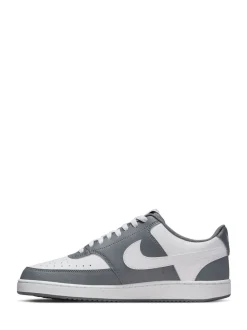 Blanc/Gris - Baskets basses Nike Court Vision