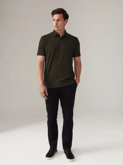 Blanc/Marine/Noir ou Geos - Polo en jersey Manches courtes 3 Pack