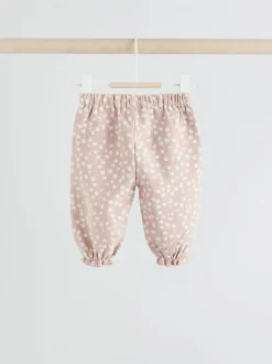Blanc/marron - Ensemble Bébé haut et Pantalons à manches longues 2 Pièces (0mois-2ans)
