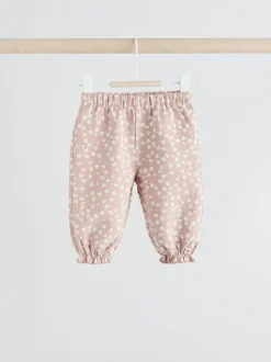 Blanc/marron - Ensemble Bébé haut et Pantalons à manches longues 2 Pièces (0mois-2ans)