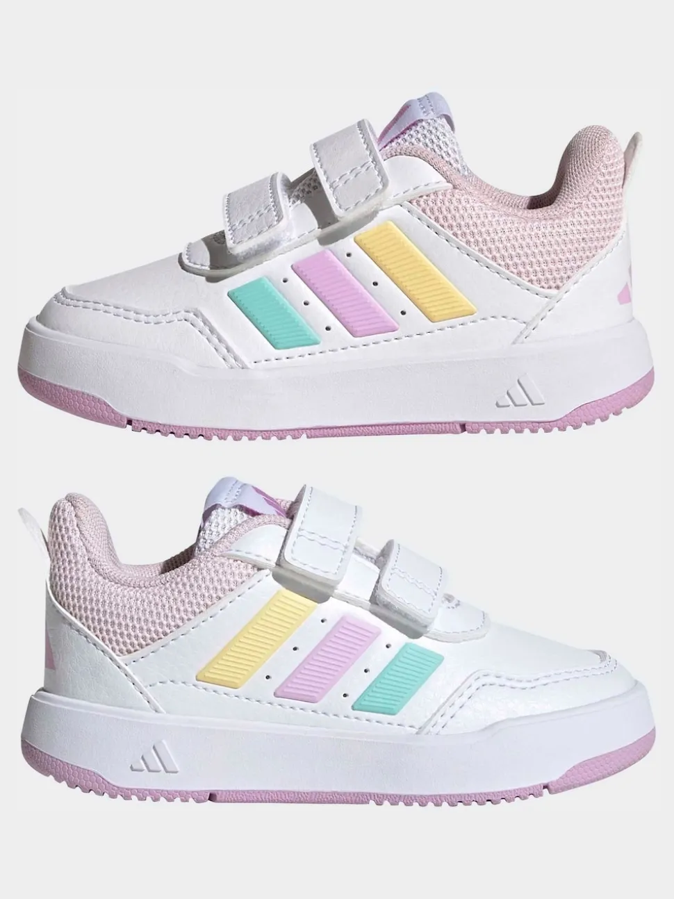 blanc/multicolore - adidas Tensaur Sport 3.0 Baskets bébé