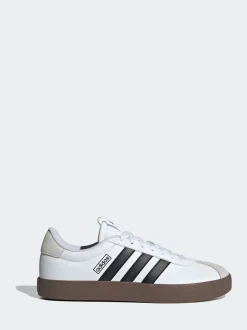 Blanc/Noir - adidas VL Court Trainers
