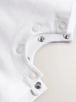 Blanc/Noir - Barboteuse Band bébé