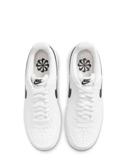 Blanc/Noir - Baskets basses Nike Court Vision