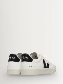 Blanc/Noir - Baskets Veja Campo