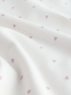 Blanc/Rose - Gilets cami à bretelles imprimés ditsy 3 (1.5-16ans)