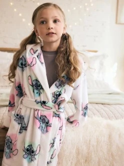 Blanc/rose/bleu - Robe de chambre Lilo & Stitch (3-16ans)