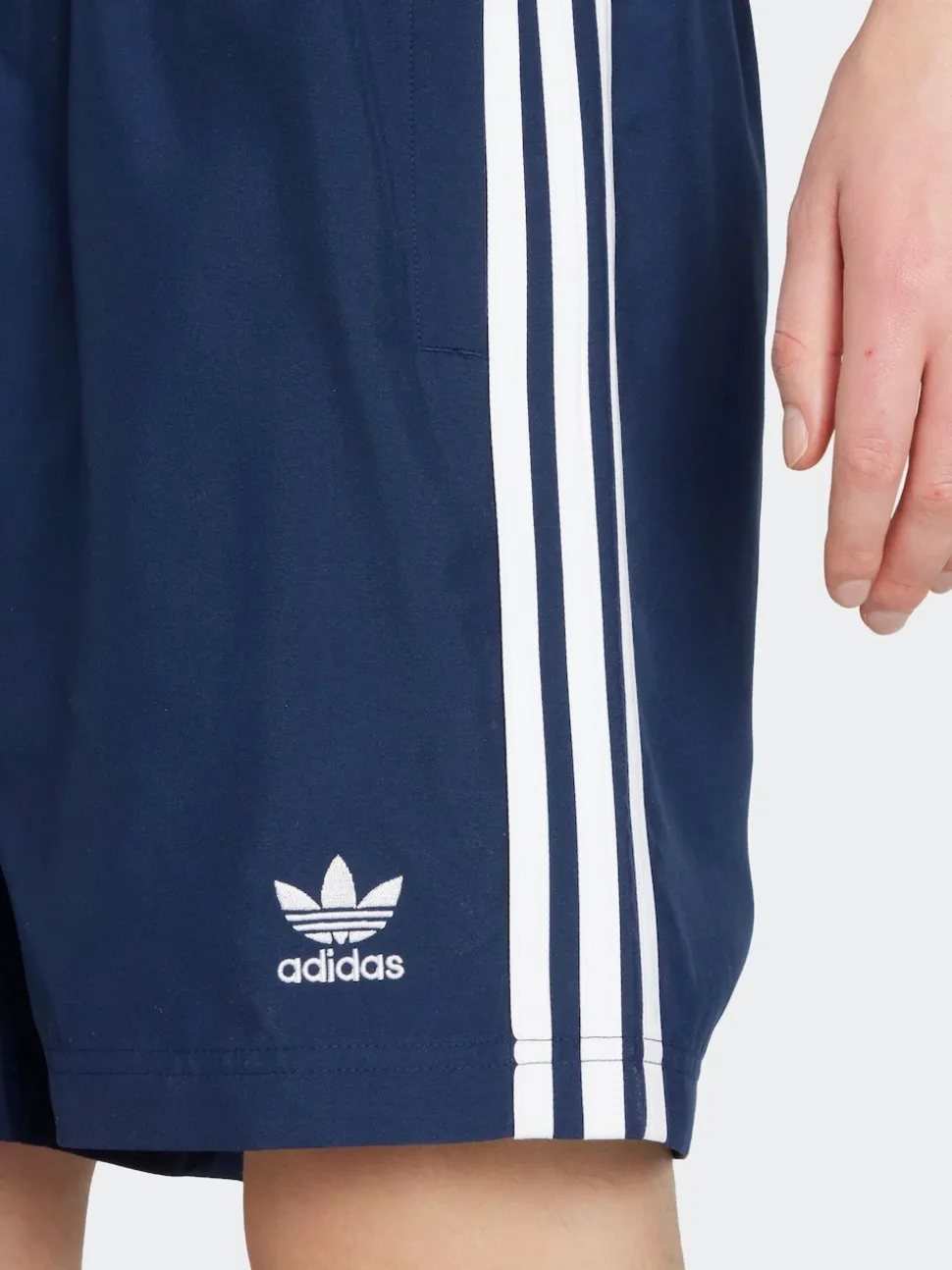 Bleu - adidas Adicolor 3-Rayure 8pouces Short de bain