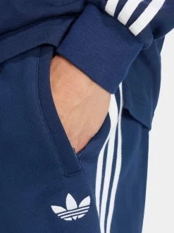 Bleu - Adidas Original Shorts à 3 Rayures