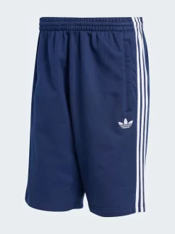 Bleu - Adidas Original Shorts à 3 Rayures