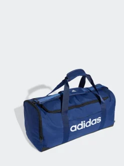 Bleu - adidas sac de sport linéaire moyen