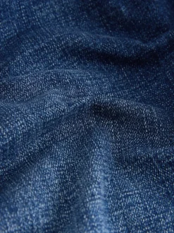 Bleu - Ajustement droit - extensible Denim Jeans