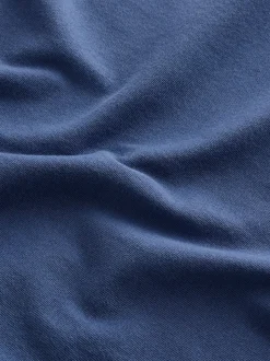 Bleu - Ajustement régulier - T-shirt Essential Col rond en coton