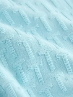 Bleu - Baker by Ted Baker ensemble barboteuse et chapeau texturé