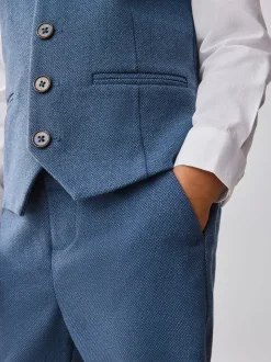 Bleu - Baker by Ted Baker Ensemble Gilet Chemises et Pantalons