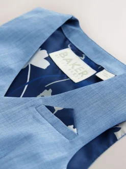 Bleu - Baker by Ted Baker Ensemble chemise, gilet et short