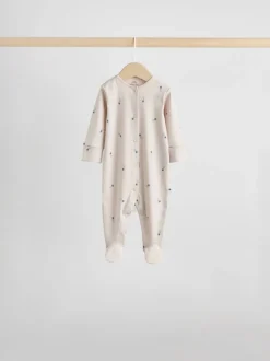 Bleu - Bébé Popper Sleepsuits Pack de 7 (0mois -2ans)