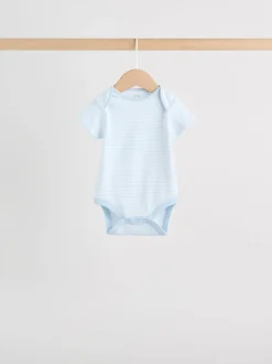 Bleu - Body ours bébé à manches courtes