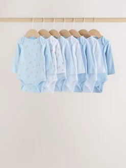 Bleu - Body ours bébé à manches longues