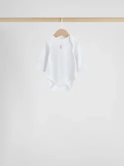 Bleu - Body ours bébé à manches longues