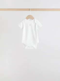 Bleu - Body ours bébé à manches courtes