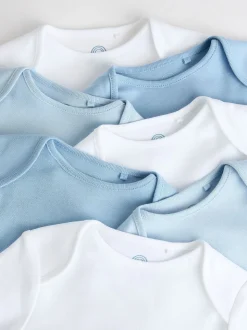 Bleu - Bodys à manches longues pour bébés