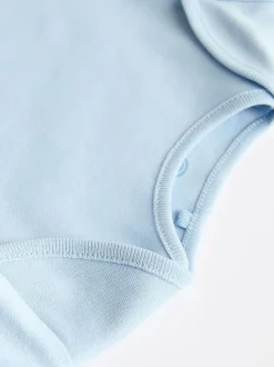 Bleu - Bodys à manches longues pour bébés