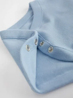 Bleu - Bodys unis pour bébé