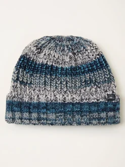 Bleu - Bonnet FatFace Twist color block