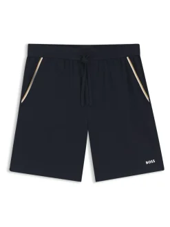 Bleu - BOSS Unique Logo Shorts