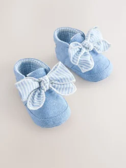 Bleu - Bottes Imprimé Bébé (0-18mois)