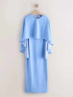 bleu - Cape Robe longue