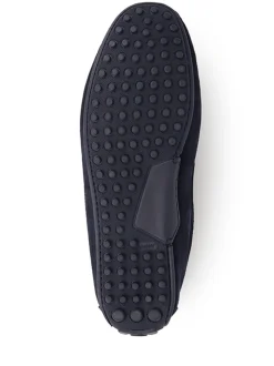 Bleu - Chaussons Jones Bootmaker Zain en daim