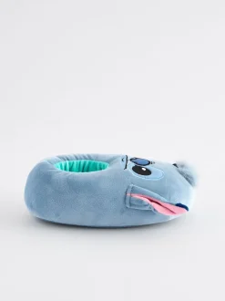 Bleu - Chaussons Lilo et Stitch en peluche