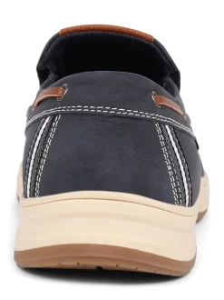 Bleu - Chaussures bateau Pavers bleues à enfiler