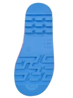 Bleu - Chaussures de pluie Vanilla Underground Peppa Pig pour enfants avec poignées