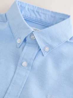 Bleu - Chemise Oxford (3-16ans)