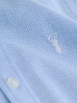 Bleu - Chemise Oxford (3-16ans)