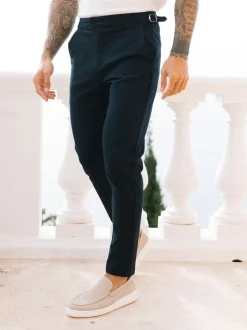 Bleu - Chinos Mauvais Beaufort Extensible