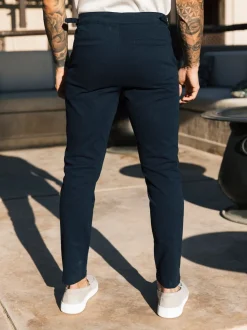 Bleu - Chinos Mauvais Beaufort Extensible